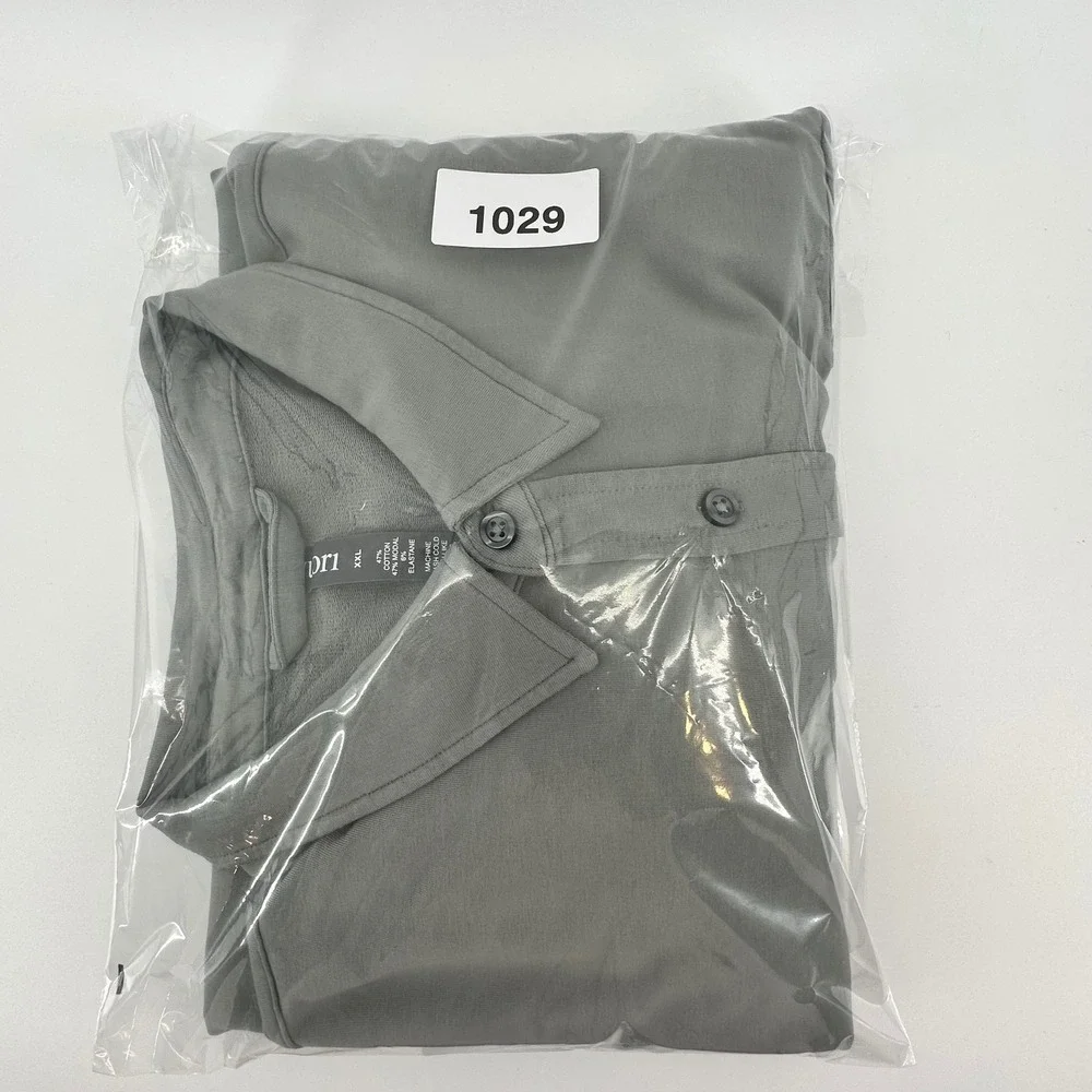 Vuori Boulevard Shirt Jacket Mens XXL Stormy Green V281 NWT Cotton Modal Shacket